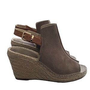 Seychelles Women’s Charismatic Leather Espadrille Wedges